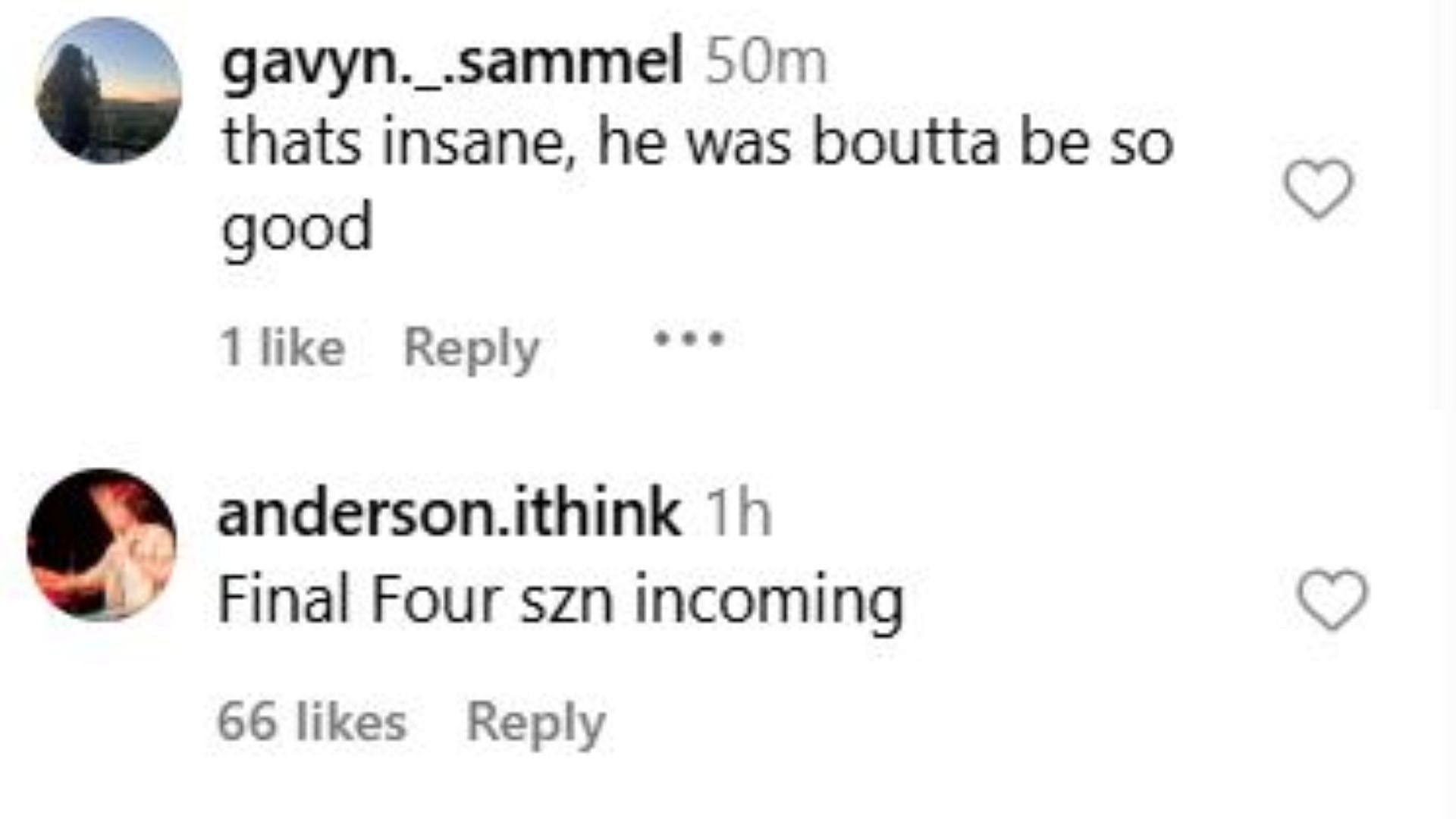 College hoops fans react as Yaxel Lendeborg returns to Michigan. Credit: IG/@draftexpress